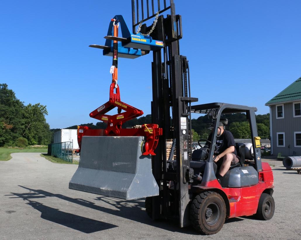Low Clearance/Overhead Forklift Adapter - FLA8KU19 | Kenco